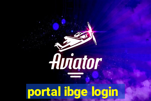 portal ibge login